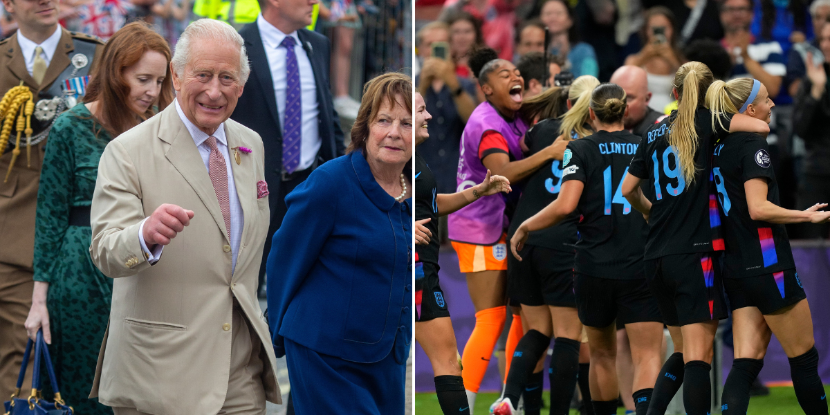 King Charles hails Lionesses’ ‘remarkable’ journey and roars them on to Euro glory