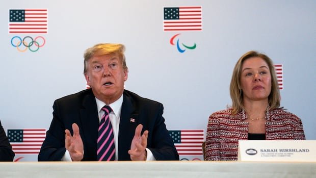 U.S. Olympic, Paralympic officials bar transgender women from competing in Olympic women’s sports