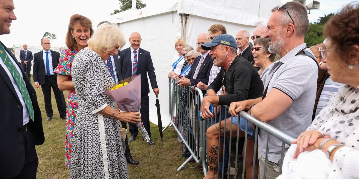 Queen Camilla can’t stop laughing at fan’s ‘painful’ royal tattoo