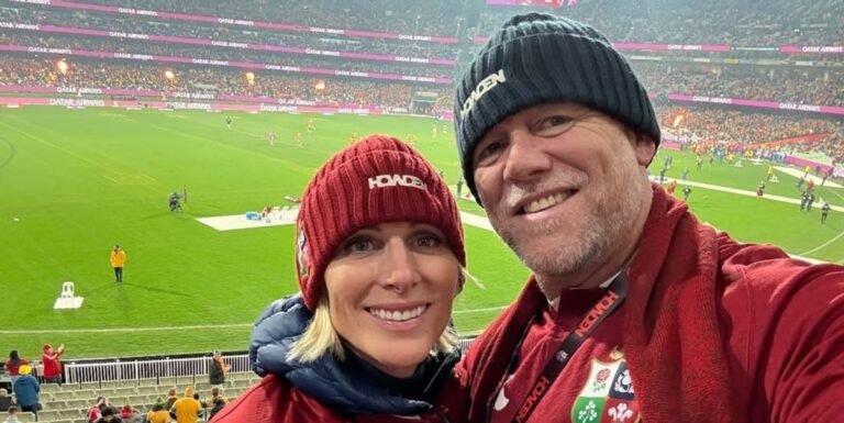 Zara and Mike Tindall share selfie as they witness dramatic scenes in Australia