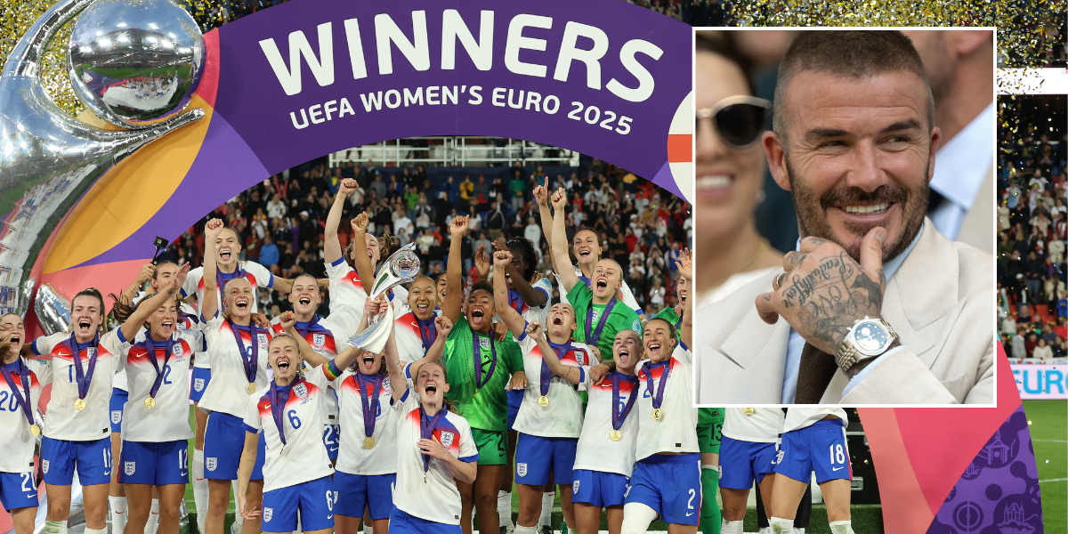 David Beckham, Amanda Holden and Alan Carr lead celebrity tributes celebrating Lioness’ Euros success