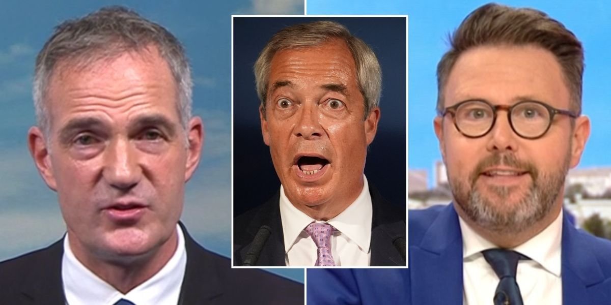 BBC Breakfast outrage as hosts fail to challenge Peter Kyle over ‘disgraceful’ Farage attack: ‘Defund the BBC