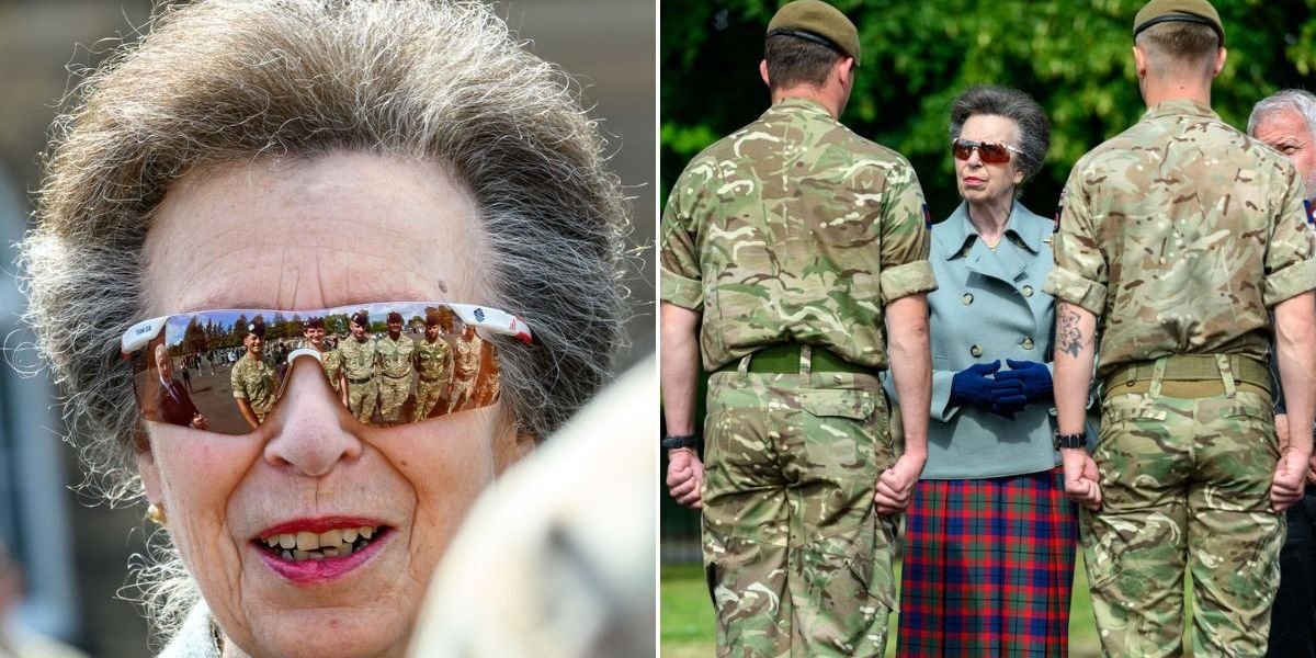 Princess Anne pictured in Edinburgh ahead of birthday