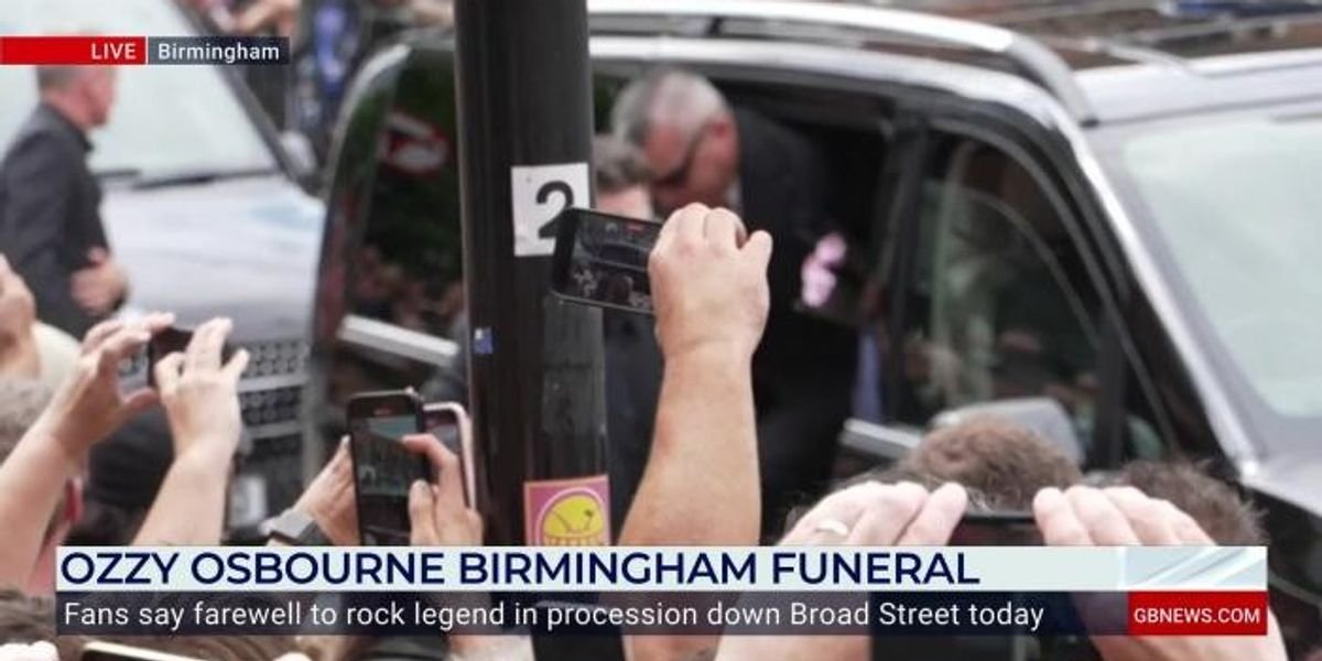 Sharon Osbourne breaks down in tears at Black Sabbath Bridge tributes