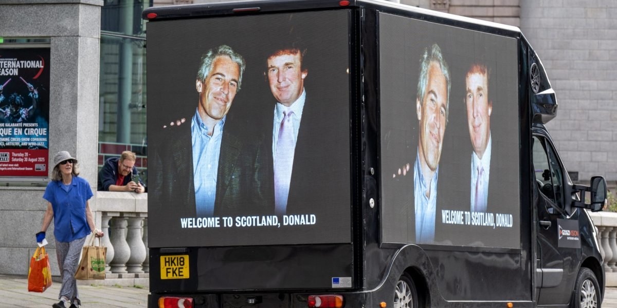 Trump and JD Vance are on completely different continents right now and they’re still getting peppered with Epstein questions