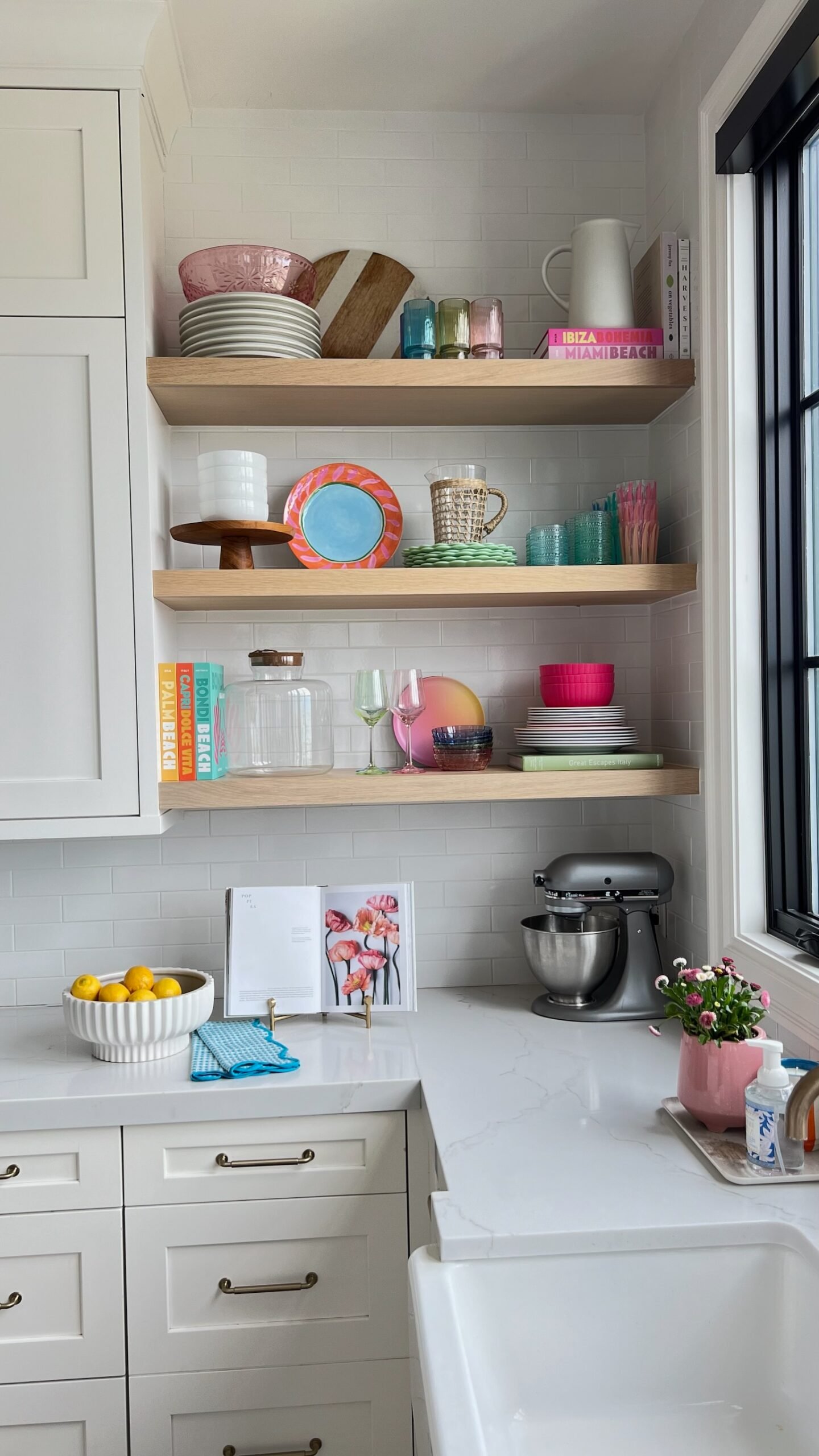 When My Summer Color Crush Reaches Every Corner of My Kitchen