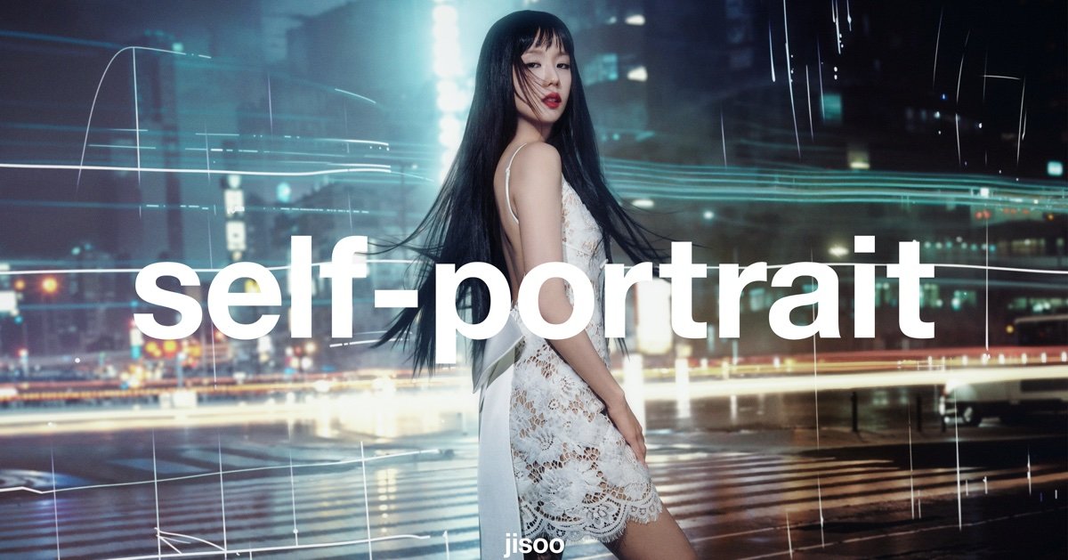 Jisoo Enters the Future in Self-Portrait Fall 2025 Ad