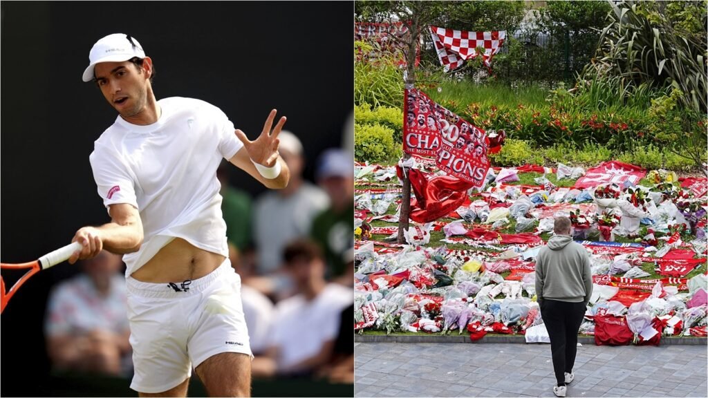 Portuguese tennis star reveals Wimbledon denied this tribute request to Diogo Jota of wearing football jersey but allowed black bands | Tennis News Portuguese tennis star reveals Wimbledon denied this tribute request to Diogo Jota of wearing football jersey but allowed black bands | Tennis News