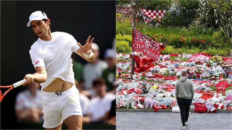 Portuguese tennis star reveals Wimbledon denied this tribute request to Diogo Jota of wearing football jersey but allowed black bands | Tennis News