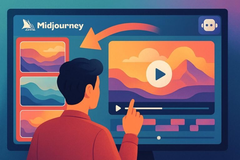 Midjourney Launches AI Image-to-Video Tool