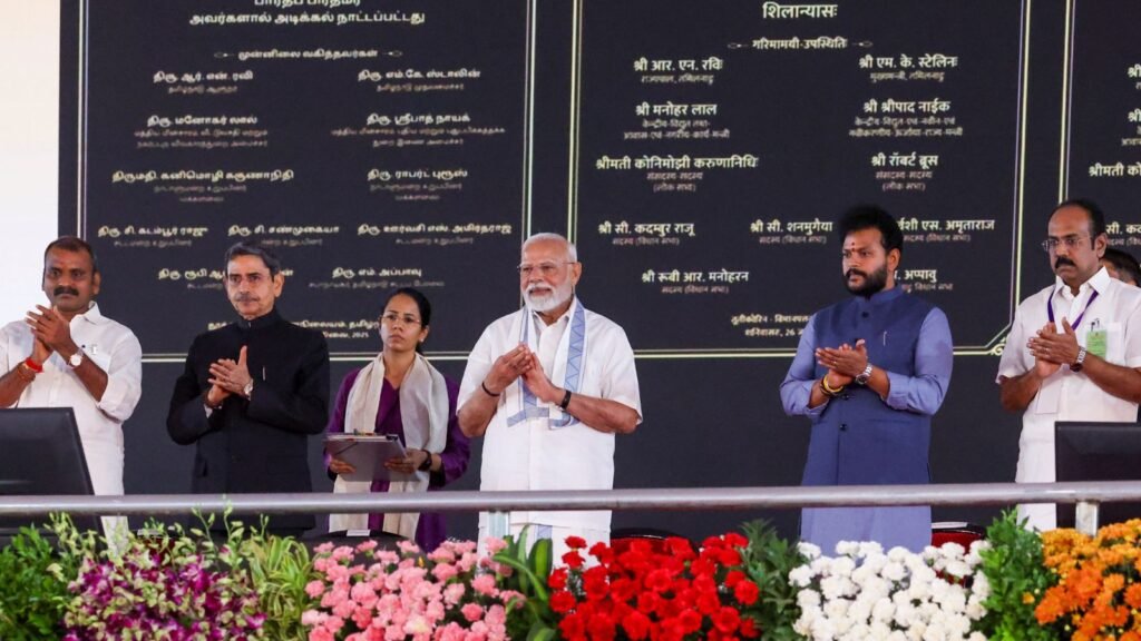 Historic FTA with UK shows world’s trust in India: Modi in Tamil Nadu | India News