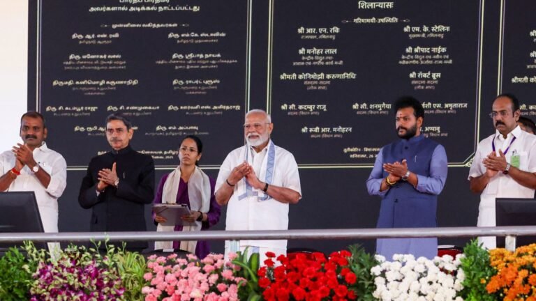 Historic FTA with UK shows world’s trust in India: Modi in Tamil Nadu | India News