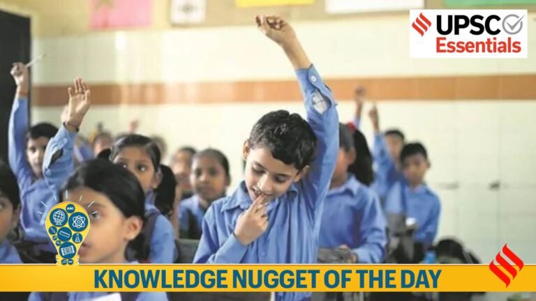 Knowledge Nugget | NCERT School Survey: A must know for UPSC current affairs