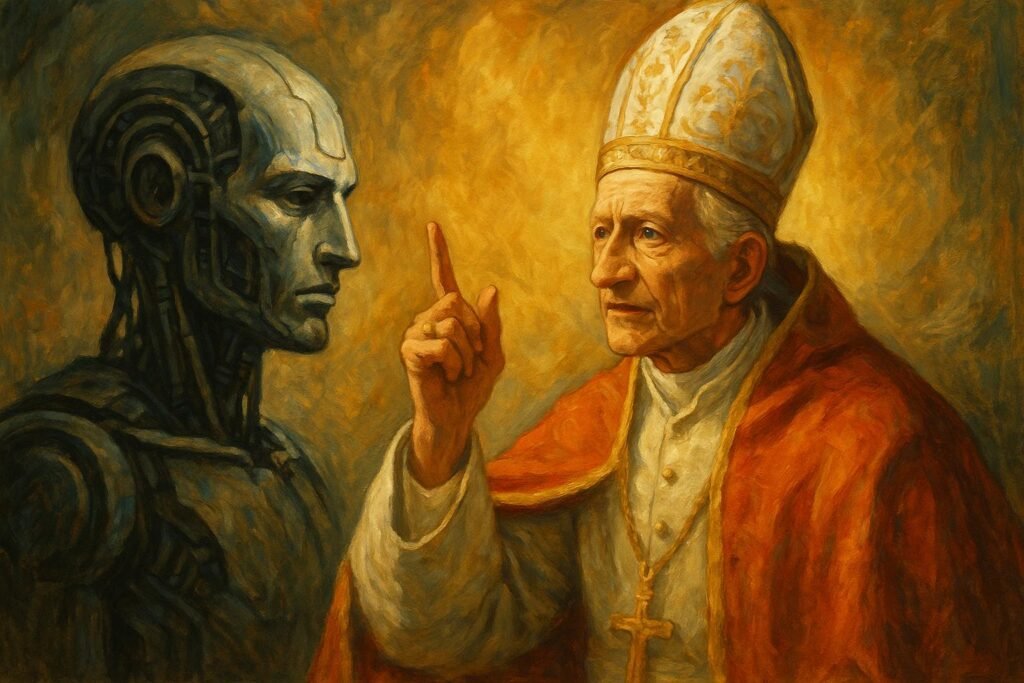 Pope Leo Declares AI a Moral Crisis