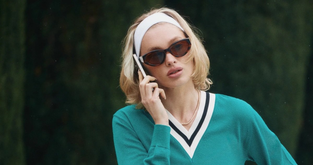 Elsa Hosk is Vintage Glam in Sporty & Rich’s British Drop