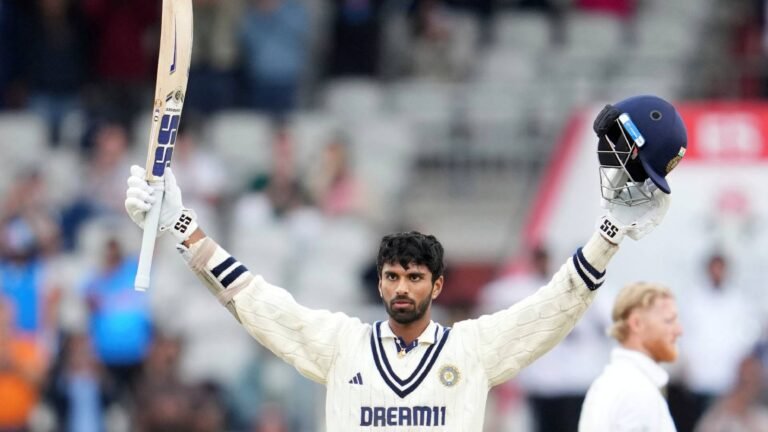 India vs England | Washington Sundar: The new monk, who stood unconquered at Manchester | Cricket News