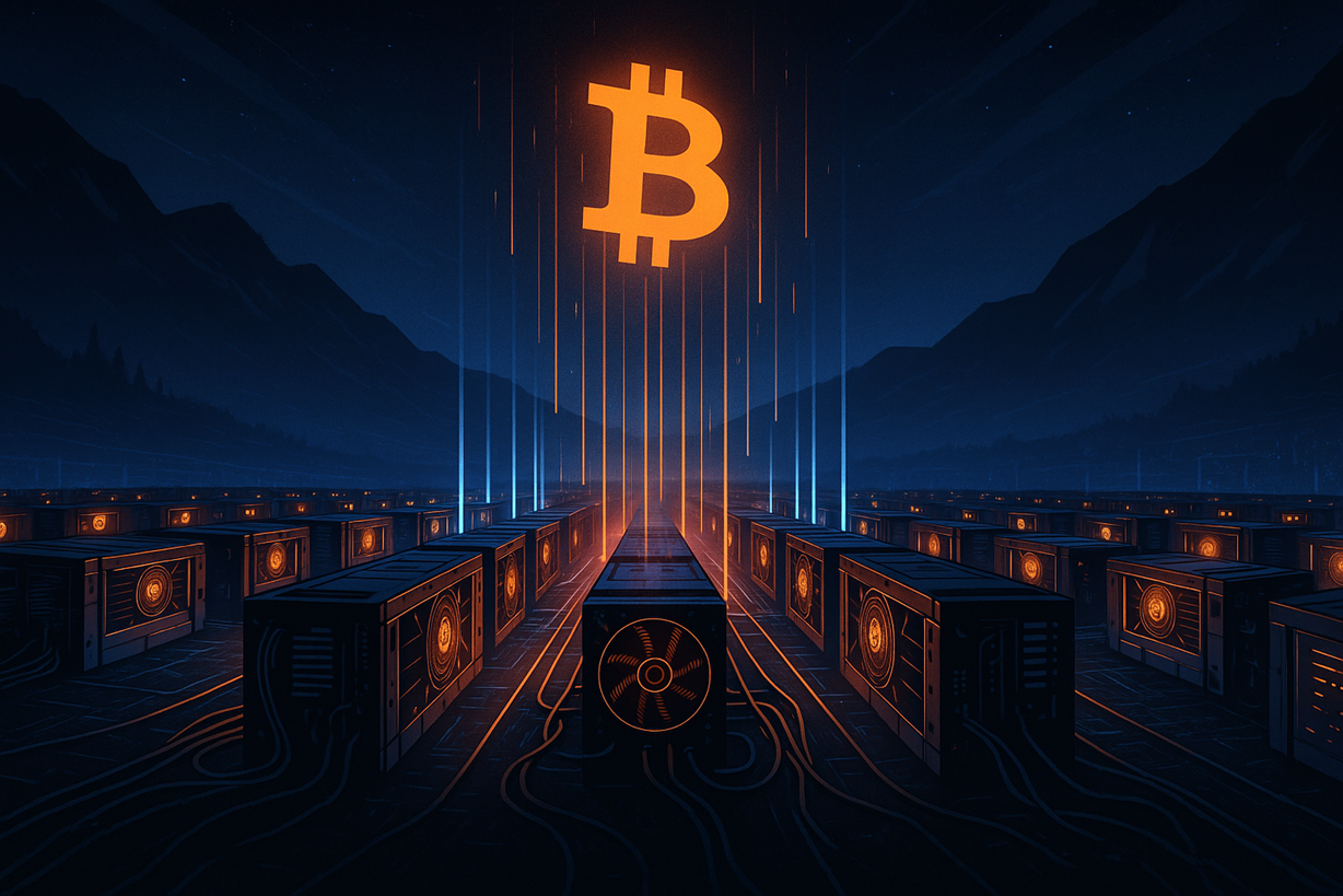 7-D Hashrate Hits 942 EH/s