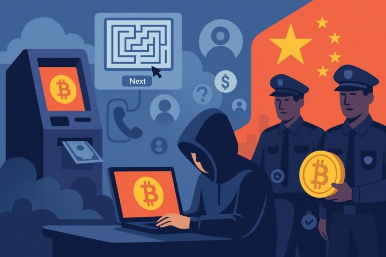 Crypto Scammers Waste 4K Hours & China Makes M Crypto Bust: Best Wallet Protects You