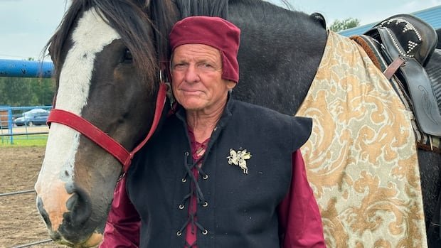 It’s medieval madness in rural Alberta as jousters take aim at glory