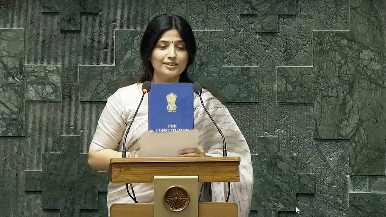 NDA outrage more meaningful if support on Manipur violence too: Dimple Yadav on cleric’s remark | India News