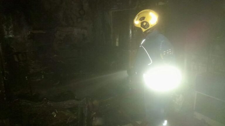 Five rescued after fire breaks out in apartment in Hyderabad’s Mogulpura