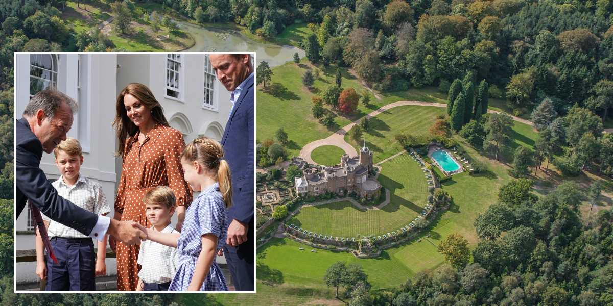Kate Middleton and Prince William’s possible future home with George, Charlotte and Louis