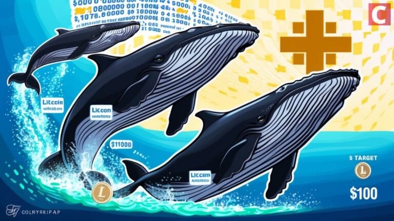 Litecoin Price Prediction: LTC Whales Move 0M as Golden Cross Signals Bull Run