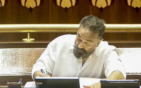 Kamal Haasan takes oath in Tamil as Rajya Sabha MP – News Today