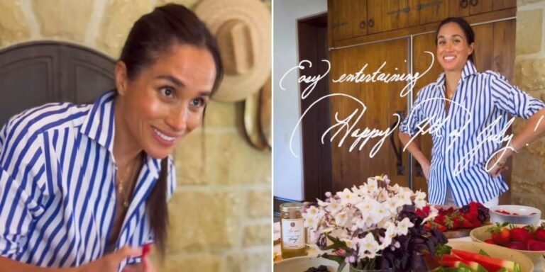 Meghan Markle makes solo patriotic gesture as she celebrates Fourth of July