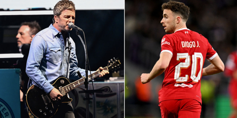 Oasis honours late footballer Diogo Jota with emotional on-stage tribute