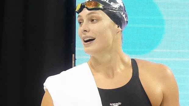 Penny Oleksiak withdraws from swimming worlds citing whereabouts case with World Aquatics