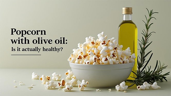 Popcorn with Olive Oil: Is It Actually Healthy? Popcorn with Olive Oil: Is It Actually Healthy?