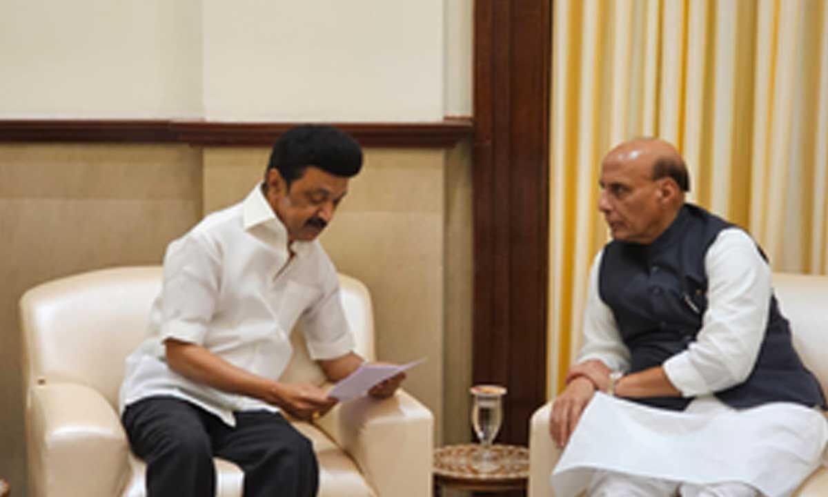 Vice President election: Rajnath Singh holds talks with CM M.K. Stalin – News Today