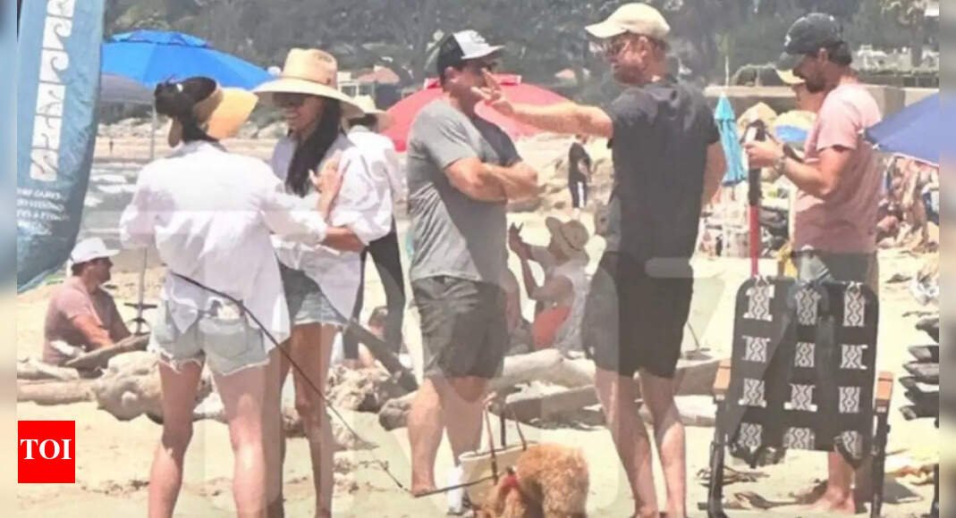 Surf’s on! Prince Harry, Meghan Markle enjoy beach day in California; son Archie hits the waves with surfing lessons