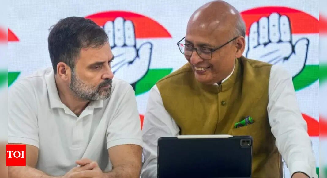Rahul praises Singhvi for role as ‘Sankat Mochan’ | India News