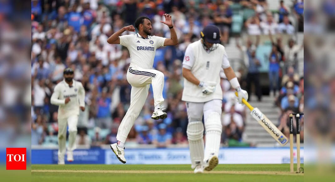 IND vs ENG: Oval thriller goes to the wire! India hang by a thread as fifth Test heads into dramatic final day | Cricket News