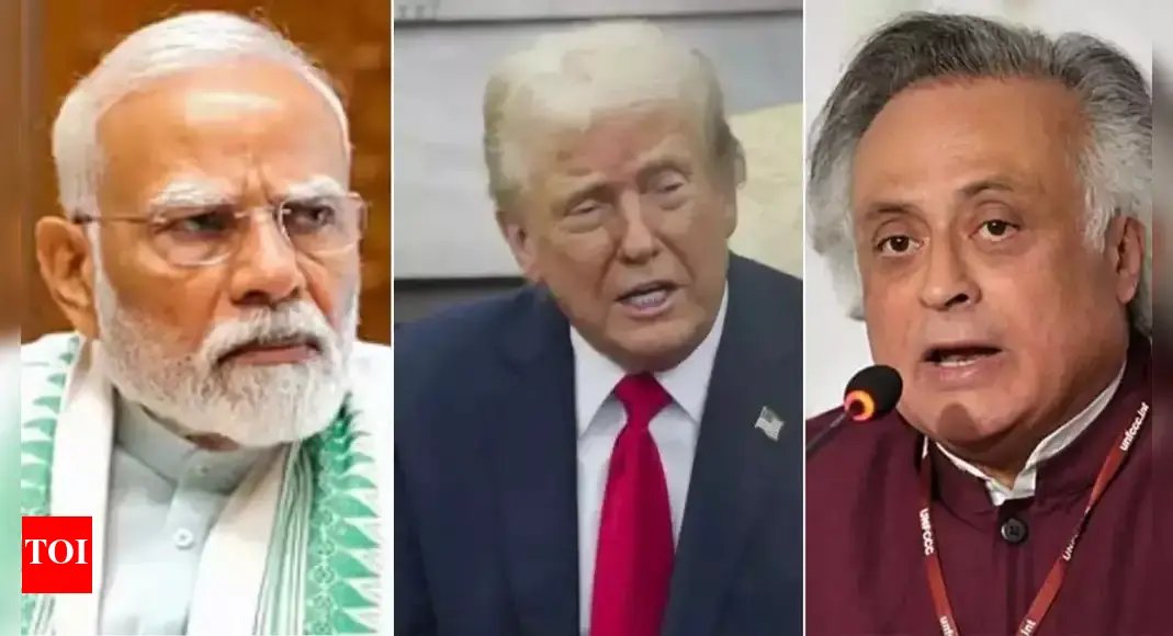 ‘Why is Modi afraid’: Congress takes shot at PM over Donald Trump’s latest threat; pans Centre’s foreign policy | India News