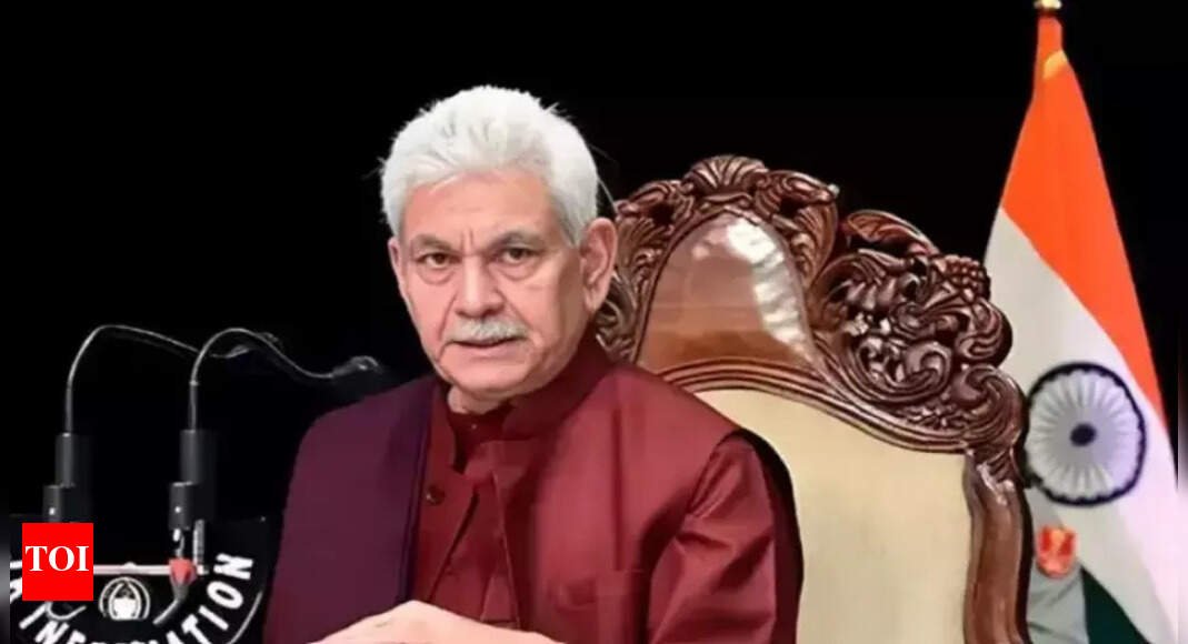 Article 370 abrogation: Lieutenant Governor Manoj Sinha to hand over jobs to families of 250 terror victims | Srinagar News