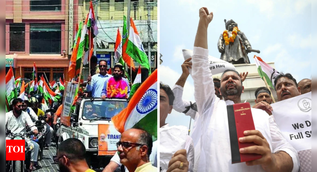 370 abrogation anniversary: ‘New J&K’ for LG, ‘Black Day’ for others | India News