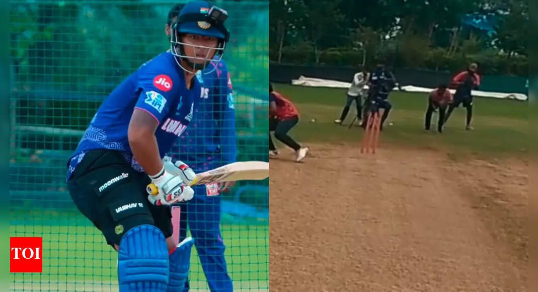 Vaibhav Suryavanshi’s powerful shot nearly sends camera crew to the hospital | Cricket News