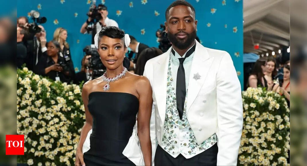 Gabrielle Union shares Instagram story in matching outfits with Dwyane Wade to celebrate his Aramis debut | NBA News