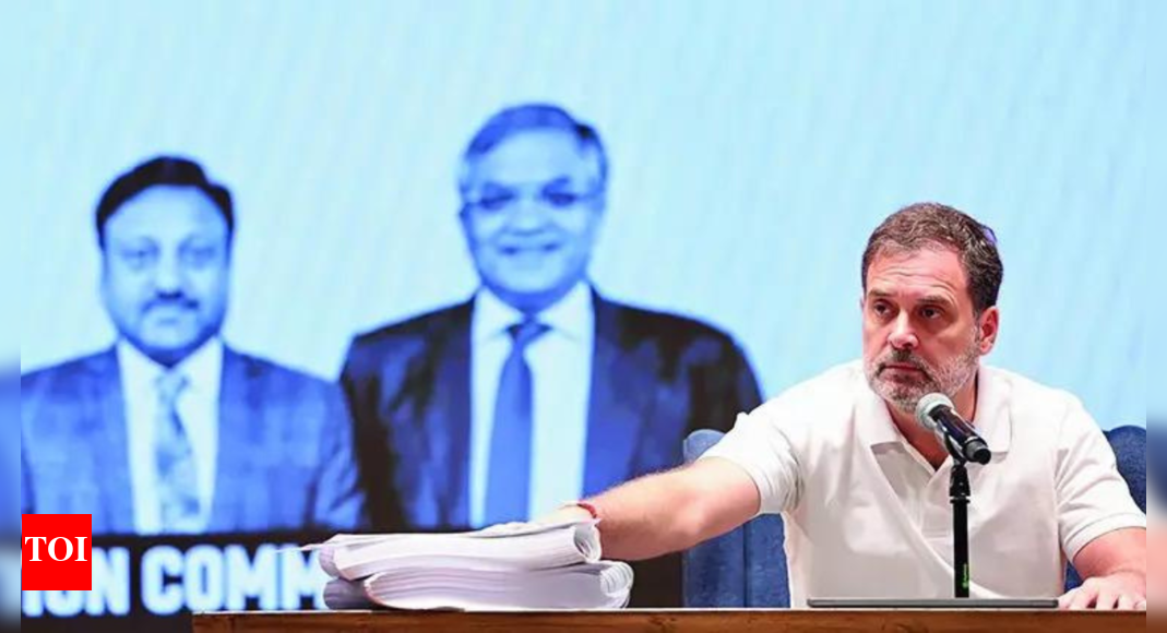 1 lakh fake voters in Karnataka seat that BJP swept in 2024: Rahul Gandhi | India News