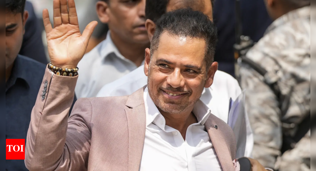 Robert Vadra got 3.5 acre Gurgaon land as bribe, ED tells court | India News