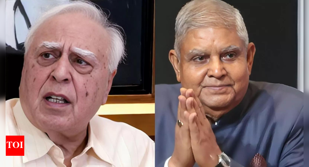 Kapil Sibal: Where is Dhankhar, should we file habeas corpus? | India News