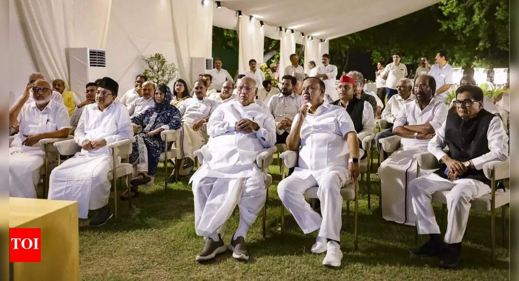 ‘Voter fraud’, SIR row: Kharge to host dinner for INDIA bloc MPs; what’s on agenda? | India News