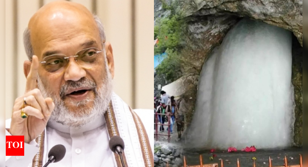 Amit Shah praises security forces for conduct of smooth Amarnath Yatra | India News