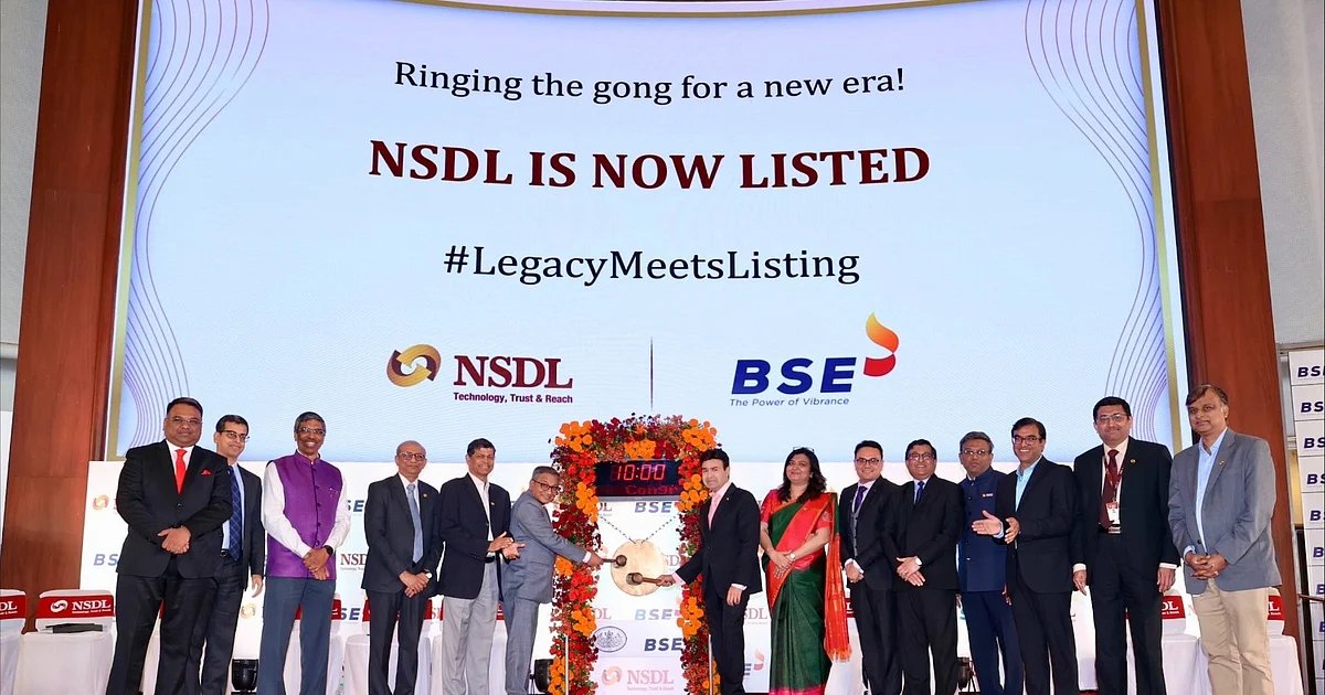 NSDL Share Price Trends Ahead Of Q1 Results