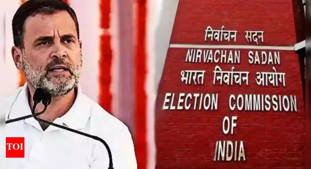 ‘1 person 1 vote exists since 1951’: EC slams Rahul Gandhi, oppn’s use of term ‘vote chori’; seeks proof | India News