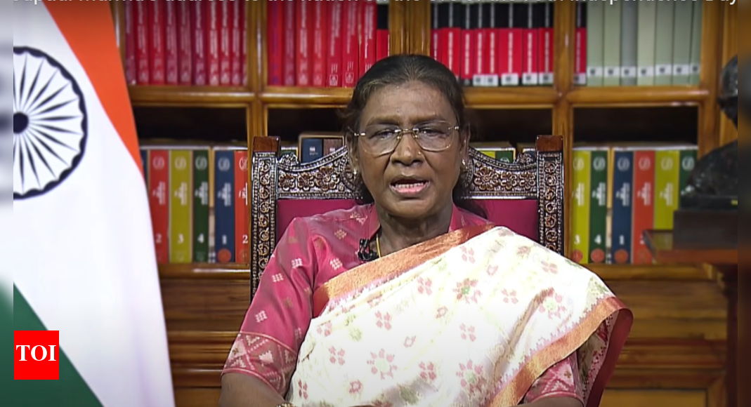 ‘India on its way to become self-reliant nation’: President Murmu addresses the nation on the eve of 79th Independence Day – Top quotes | India News