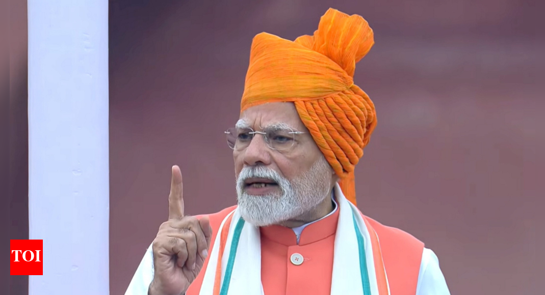 Independence Day: PM Modi warns ‘India will not tolerate nuclear threats’; strong message to Pakistan from Red Fort | India News